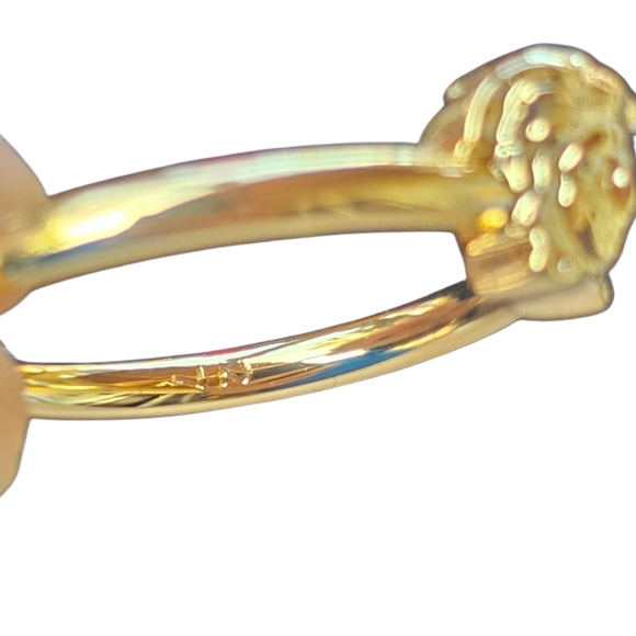 New Versace La Medusa Ring Size 27 (12 Us Sz) - Picture 4 of 5